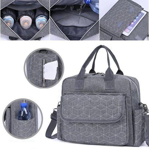 Mummy changing diaper bag - changing,